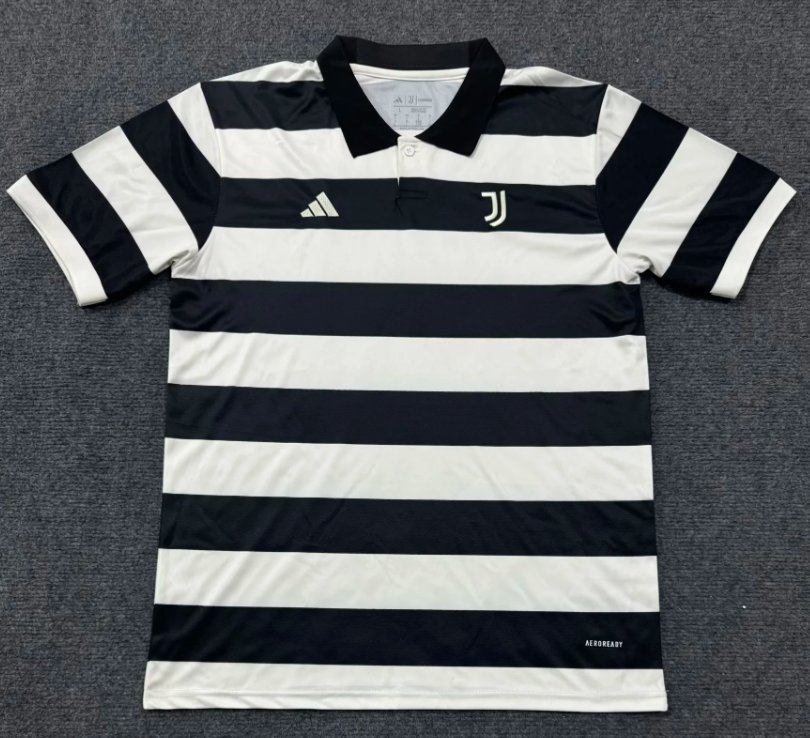 AAA Quality Juventus 25/26 Fourth Black/White Soccer Jersey
